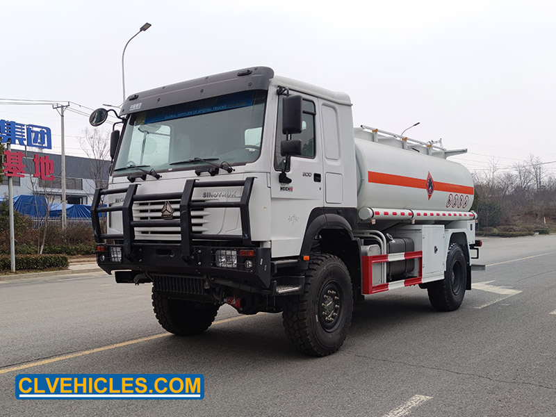 HOWO AWD fuel truck HOWO AWD fuel truck