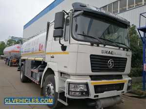 Refueling Oil Tanker Truck